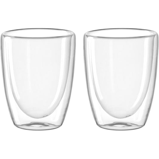 LEONARDO Double Wall Glass Set of 2 Heat Resistant Glass 300ml DUO 053060