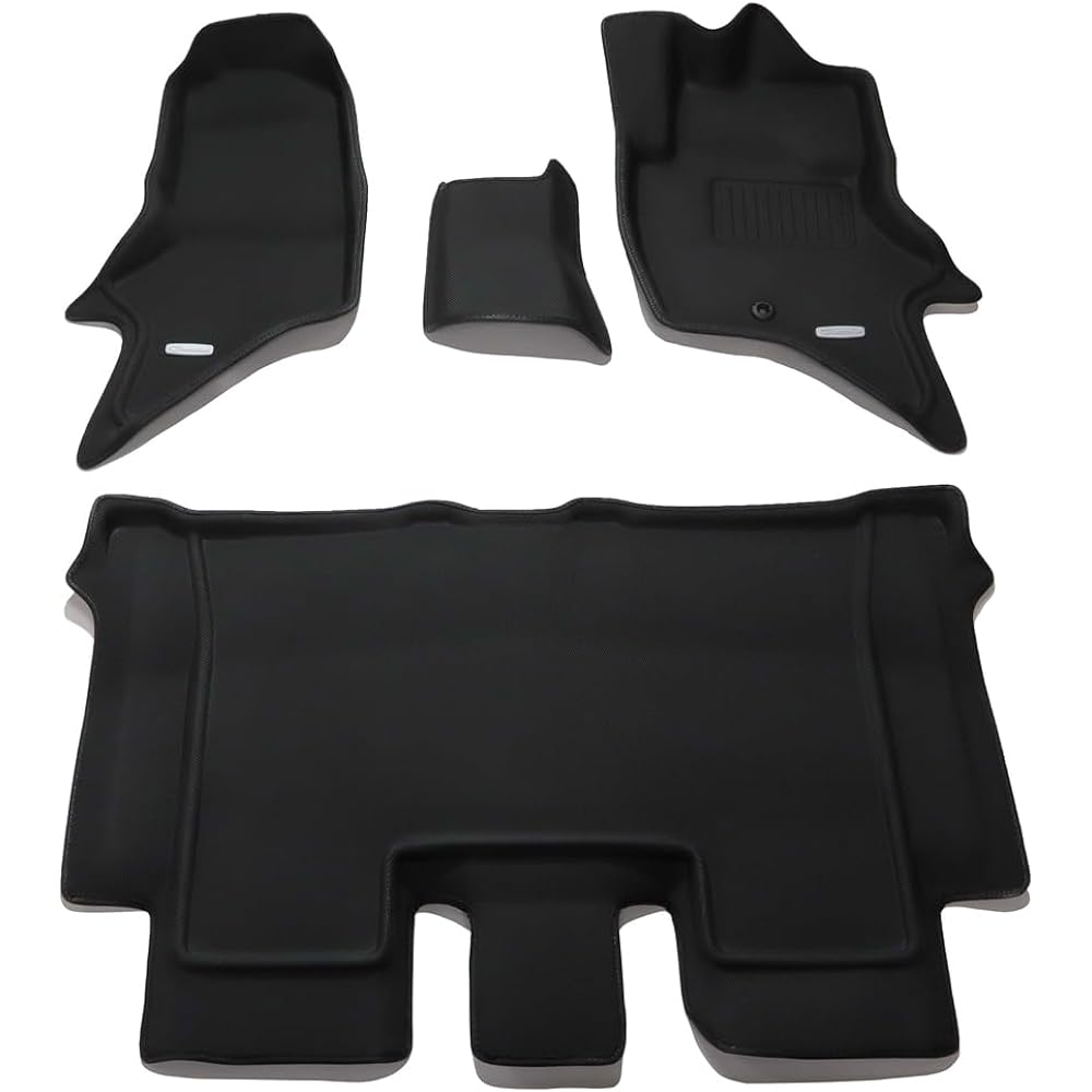 Clazzio Floor Mat 3D Type Set for 1 Car Every DA17V JOIN/JOIN Turbo AT/AGS Car H27/2~ NEW Rubber Type Black ES-6034 [5EESB6034K]