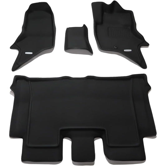 Clazzio Floor Mat 3D Type Set for 1 Car Every DA17V JOIN/JOIN Turbo AT/AGS Car H27/2~ NEW Rubber Type Black ES-6034 [5EESB6034K]