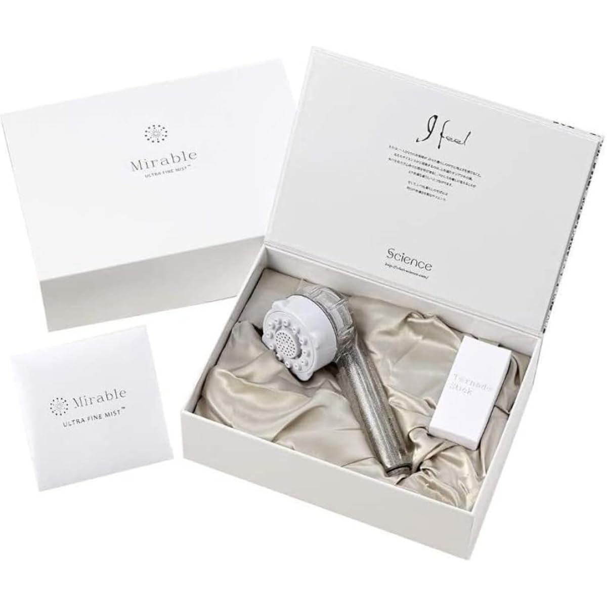 Science shower head type facial device polish miraburu plus