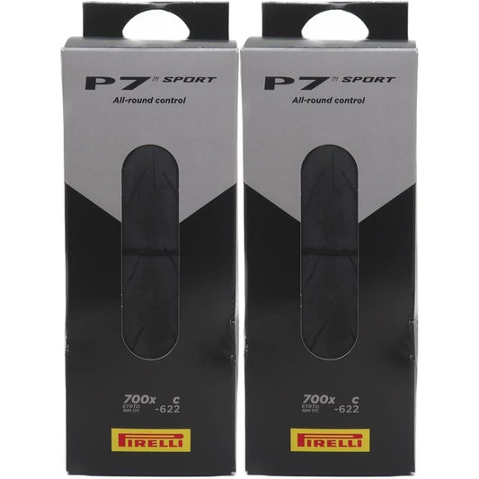 Set of 2 PIRELLI P7 Sport Sports 700c Clincher Tires [Parallel Import]