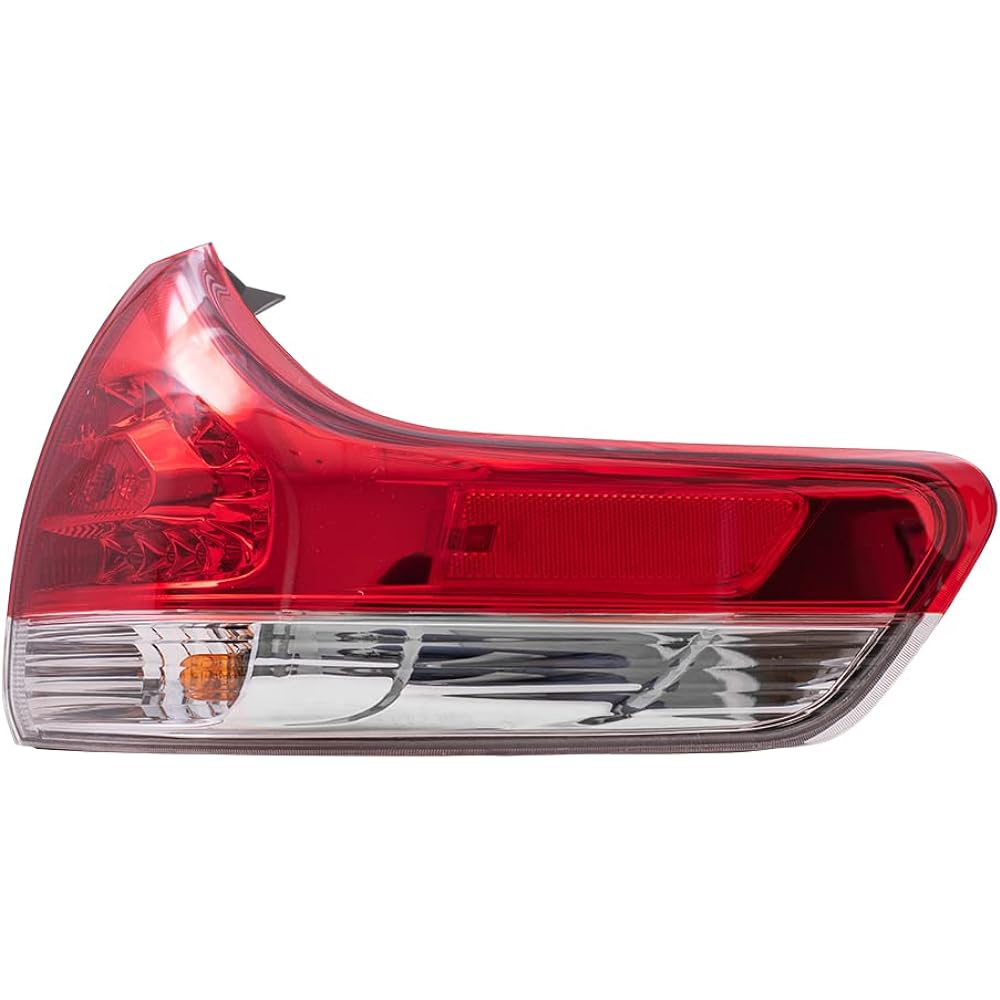 Replacement passenger seat tail light quarter mount 2011-2014 Toyota Siena EXCEPT SE