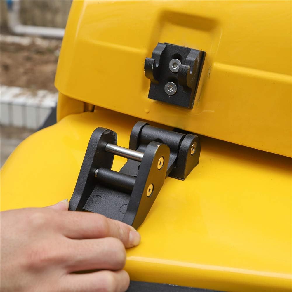 JECAR TJ Food Latch Food Lock Catch Aluminum Food Latch Catch Kit JEEP WRANGLER TJ Accessories 1997-2006