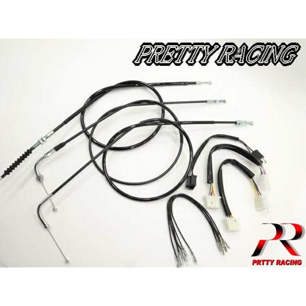 Domestic Hawk 2/3 Dual Use Wire Set of 3 with Harness, 7.9 inches (20 cm), Black