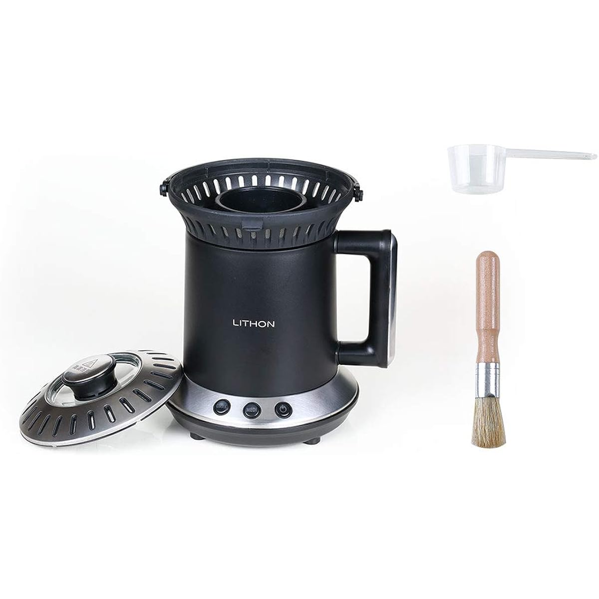 LITHON Home Roaster KLRT-001B | Fully automatic, easy and authentic home roasting with just one button