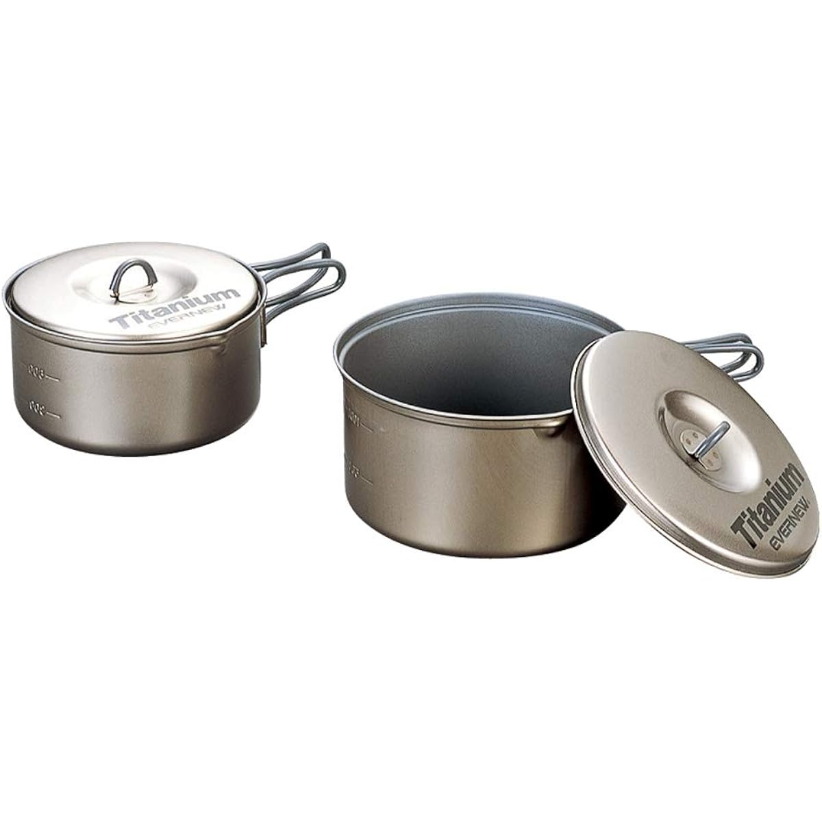 EVERNEW Titanium Cooker Set M Ceramic ECA412