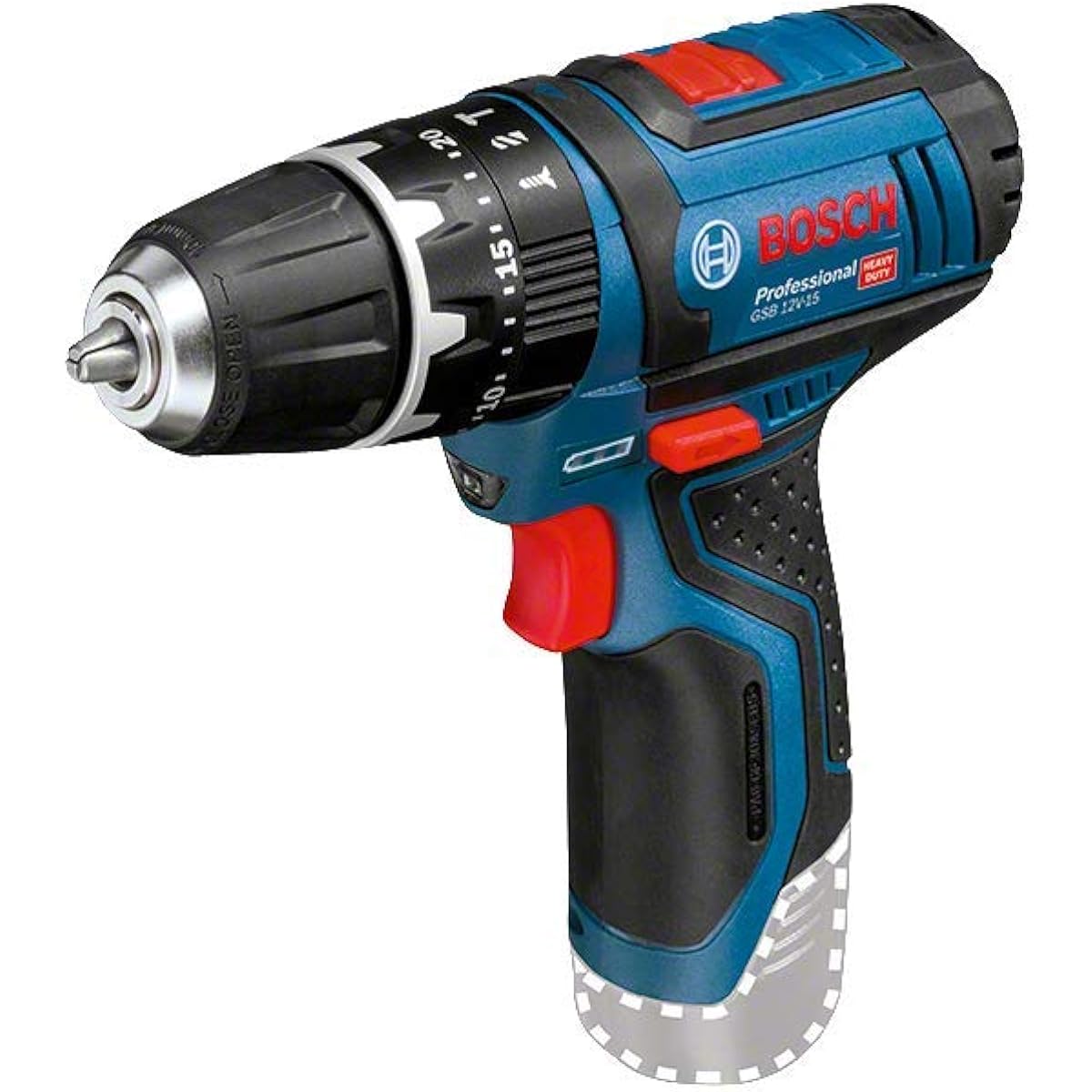 Bosch Professional 10.8V Cordless Vibratory Driver Drill (Body only, battery and charger sold separately) GSB10.8-2-LIH