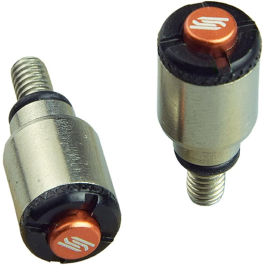 SCAR Fork Air Bleeder Bleed Valve M4x0.7mm Compatible with KTM SX SXF EXC EXCF XC XCW XCF XCFW TPI WP - Orange
