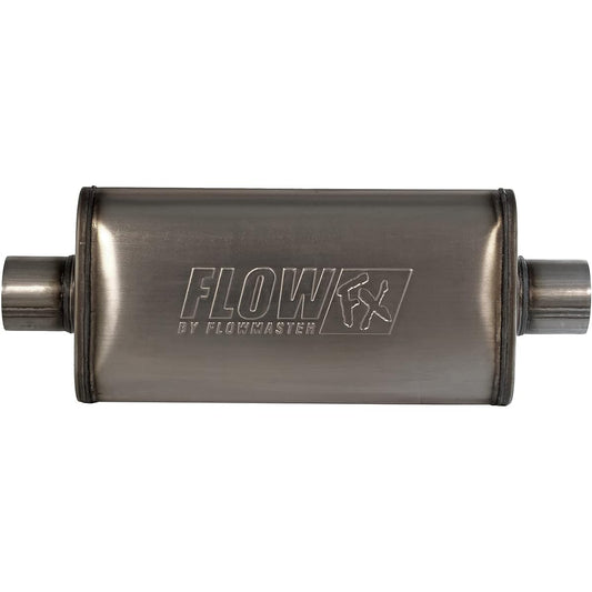 FlowMaster Flowfx 71249 3 inch Center Inter/Center Outlet Stainless Steel Muffler