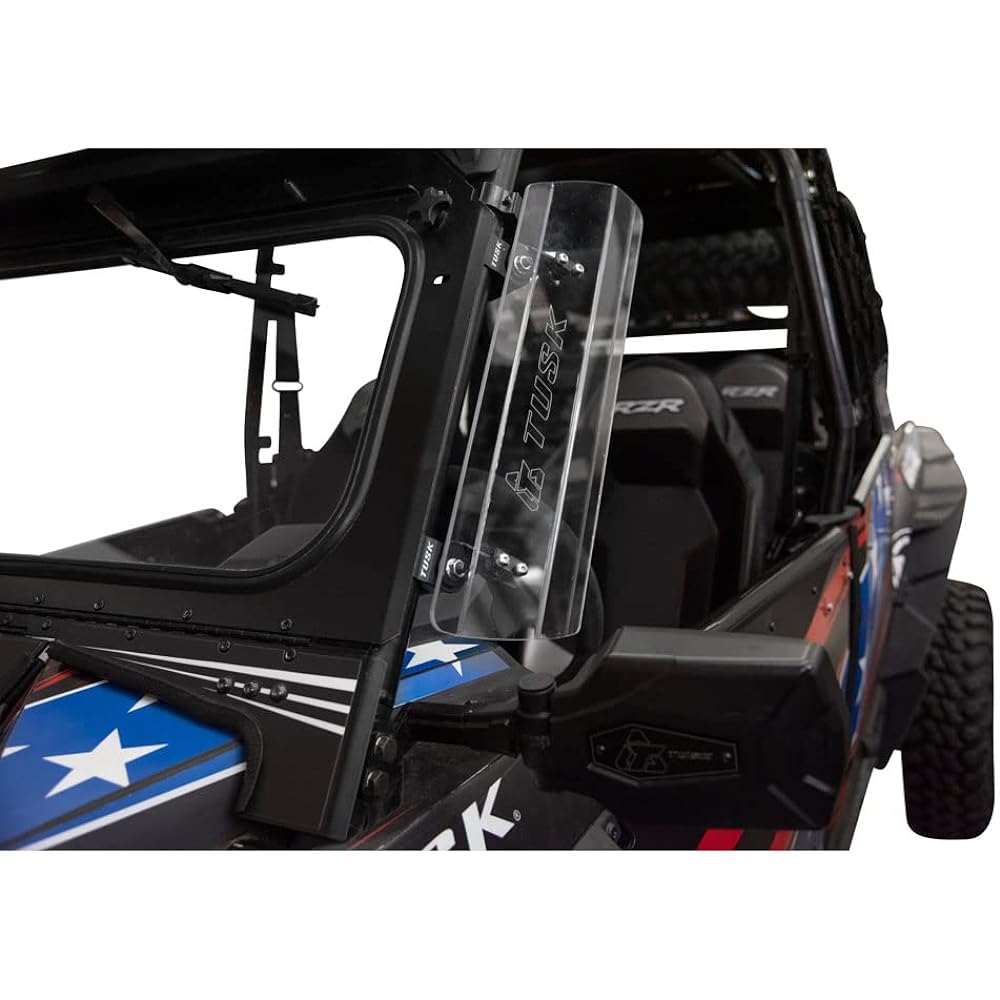 TUSK WING Vent Kit 20 inch Wing 1 3/4 Inch Roll Cage Clamp Polaris RZR