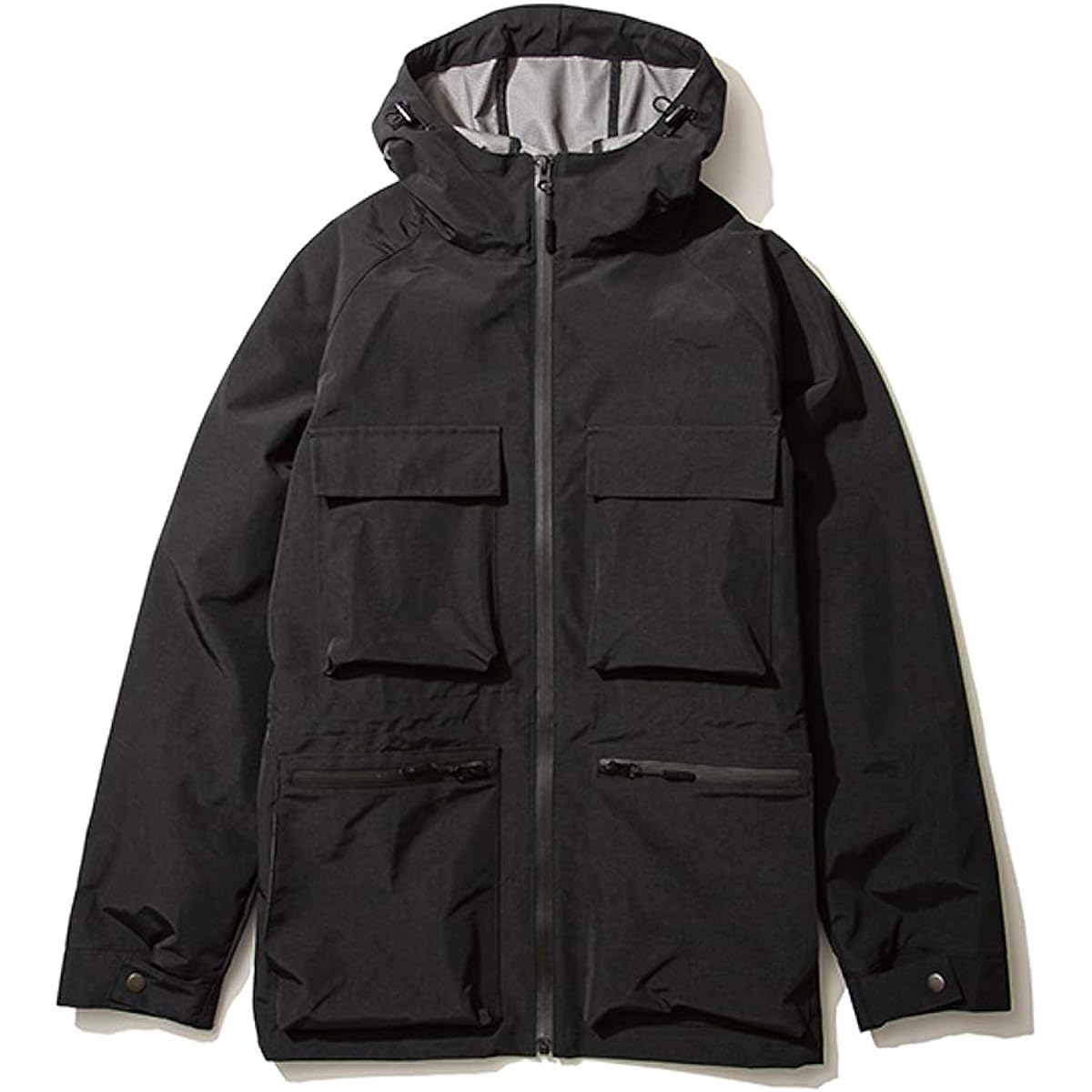KiU Rain Jacket Heavy Rain 4 Pocket Field Jacket Black M Moisture Breathable Durable K154M-900