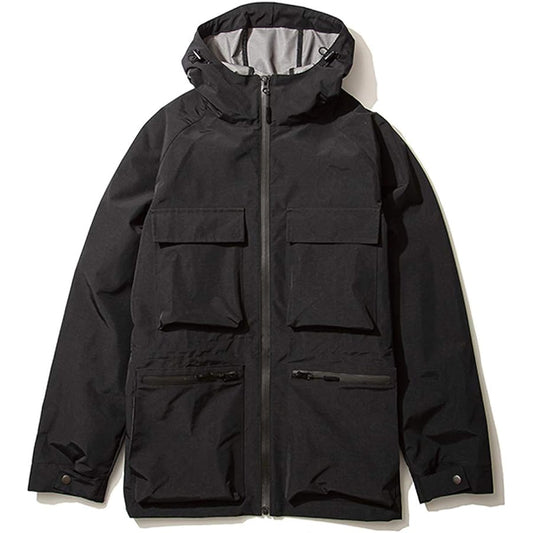 KiU Rain Jacket Heavy Rain 4 Pocket Field Jacket Black M Moisture Breathable Durable K154M-900