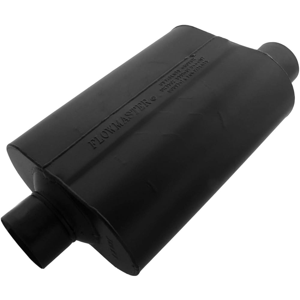 Flowmaster 953047 Super 40 Muffler - 3.00 Center IN / 3.00 Offset OUT - Aggressive Sound