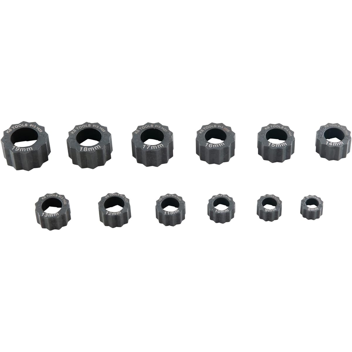 KS Tools Special Nut Extractor Set of 12 913.1415