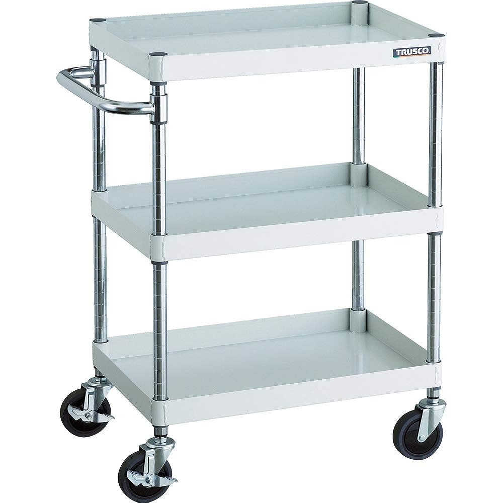 TRUSCO Phoenix Wagon 600 x 400 x H880 3 Tiers W Color PEW-963-W