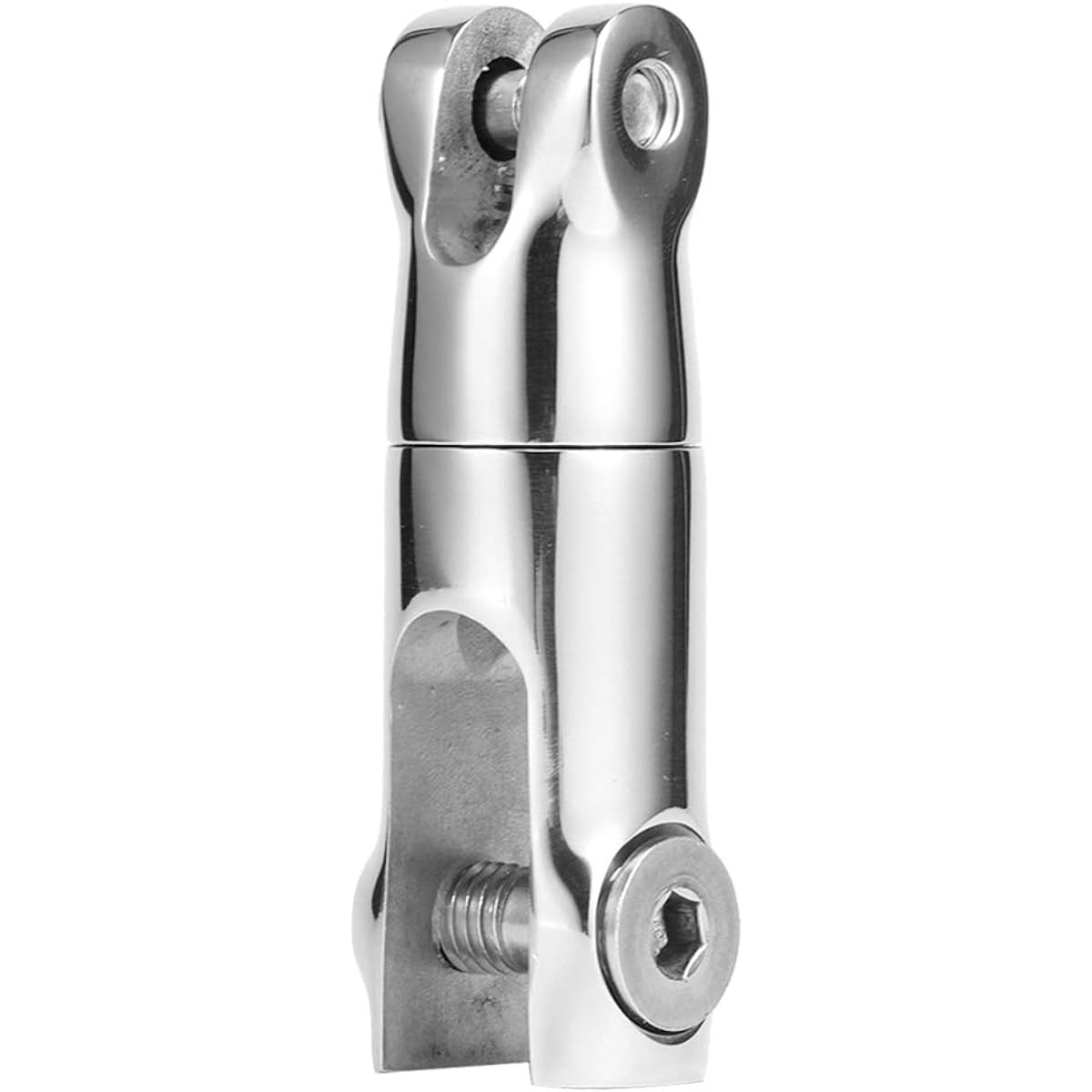 Anchor Rotating Connector Anchor Swivel Anchor Chain Connector Stainless Steel Material High Hardness Anti-Corrosion Rust Proof for 6mm-8mm Chain Deck Hardware