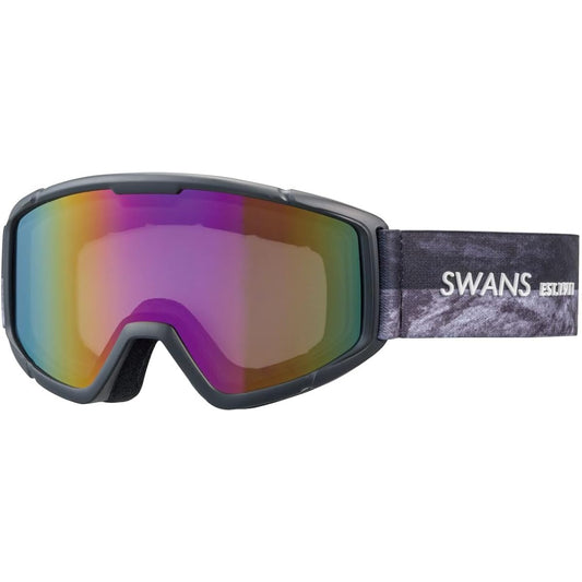 SWANS Children's Ski Snowboard Goggles 5 to 12 years old 140-MDH (Mirror)/140-DH (Normal)