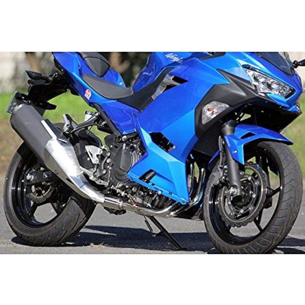 Special Parts Tadao (SP TADAO) Exhaust Pipe Ninja250 (18-) Power Box Pipe Stainless Steel JMCA Government Certification POWERBOX Pipe NI2-PB-32