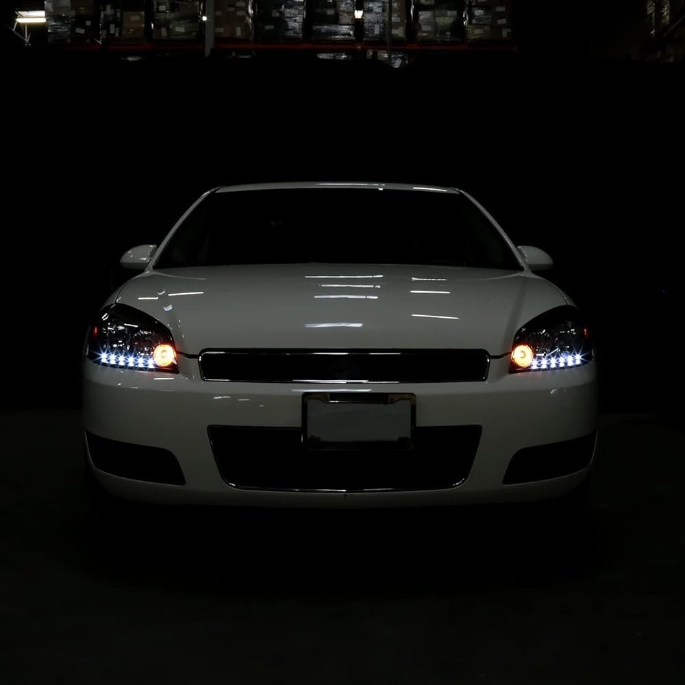 Spec-D Tuning 2LH-IPA06JM-V2-RS Black Headlight (Europe)