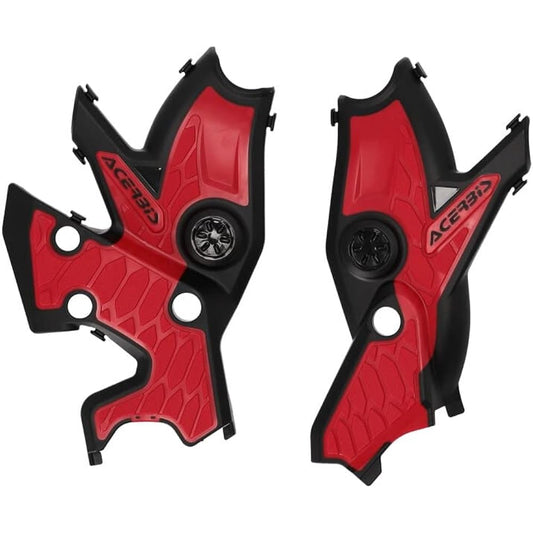 ACERBIS AC-24666 X-GRIP Frame Guard, TENERE 700 19-22 Black/Red