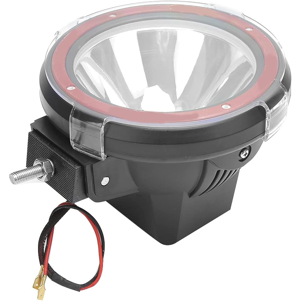 Spotlight, 7inch HID Search Lamp Vehicle Modification 1224V 55W Spotlight 6000K White Light (7inch)