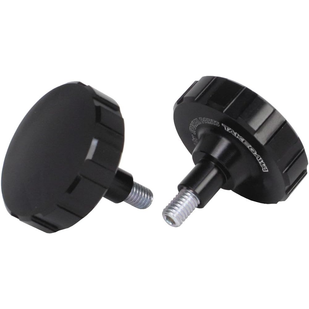 Special Parts Takegawa Side Cover Knob Type 1 Black Super Cub 50/50 Pro/110/110 Pro 09-11-0177