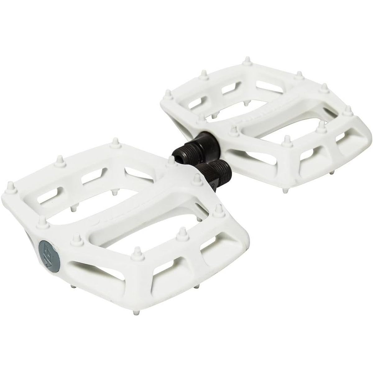 DMR (DMR) V6 PLASTIC PEDAL CRO-MO AXLE WHITE
