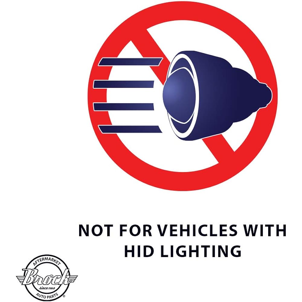 Compatible with BROCK replacement driver and halogen headlights for passenger seats RX300 8115048031 8111048031
