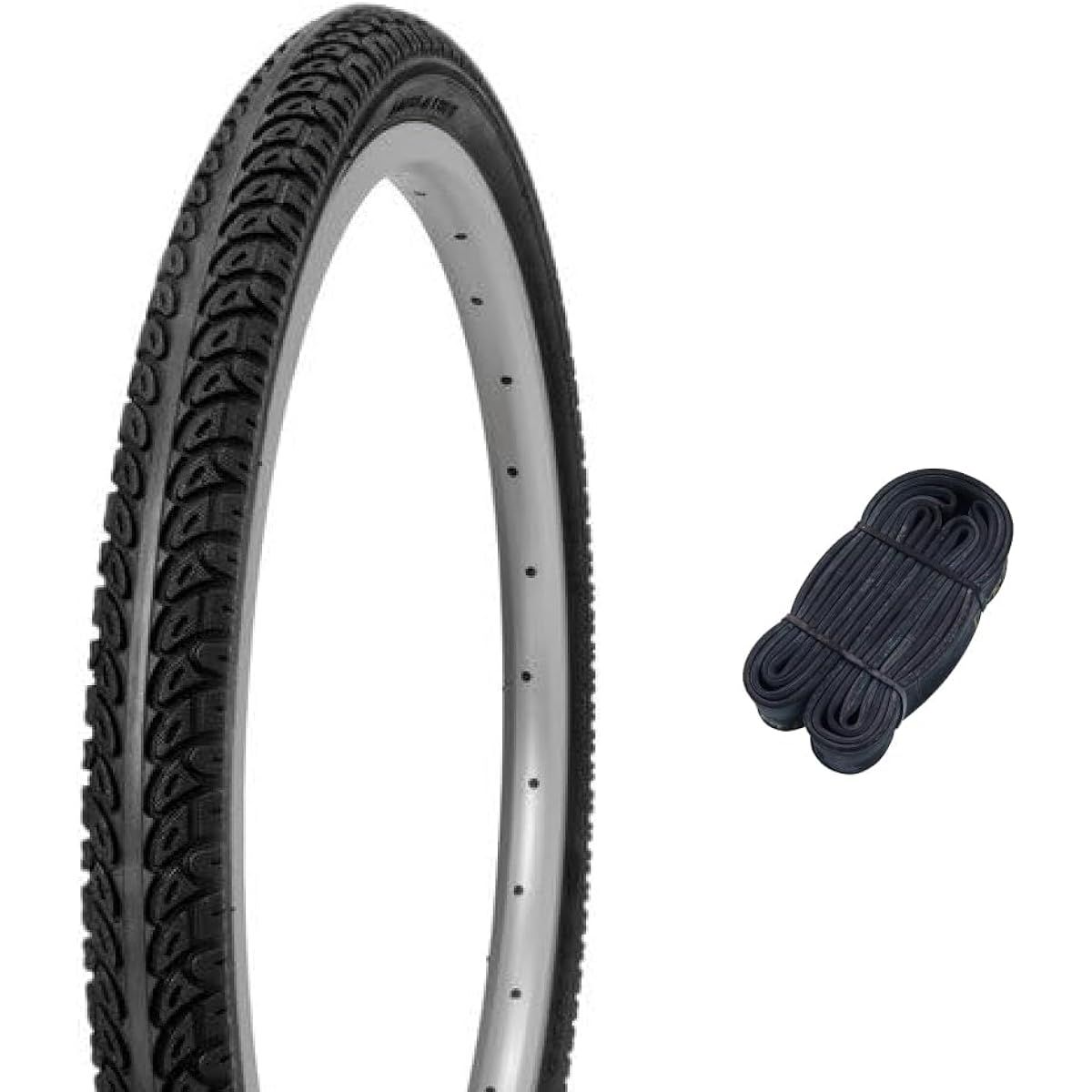 Shinko 20 Inch Bicycle Tire 1.2mm Thick Tube Set Tire for Electric Assist Bicycle 20 x 1.75 Black H/E SR024 60014