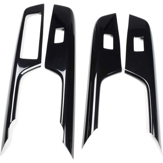 SecondStage Toyota Harrier 80 Series PWSW Door Switch Panel Piano Black/T524BLK