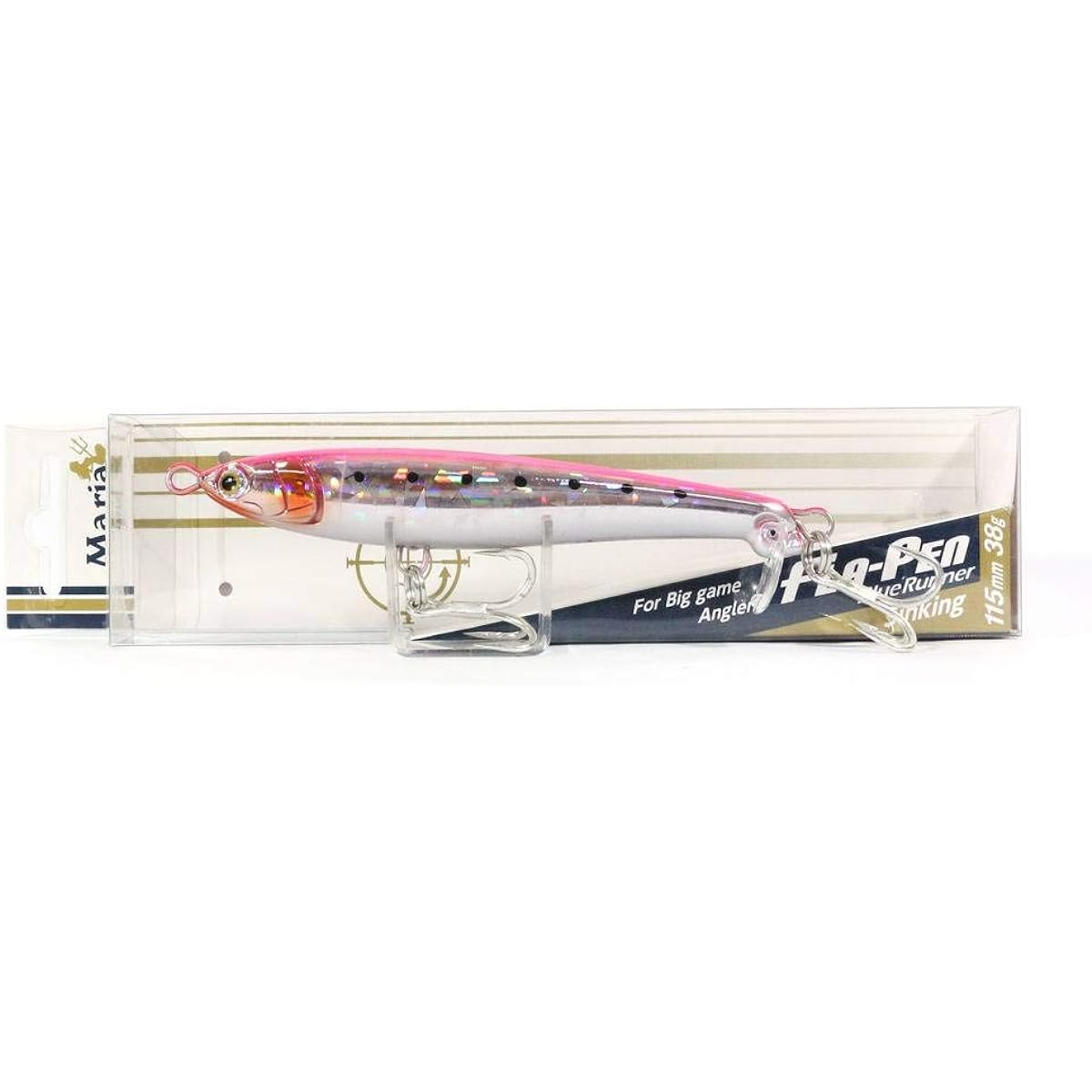 Maria Lure Frapen Blue Runner S115 B08H Pink Sardine