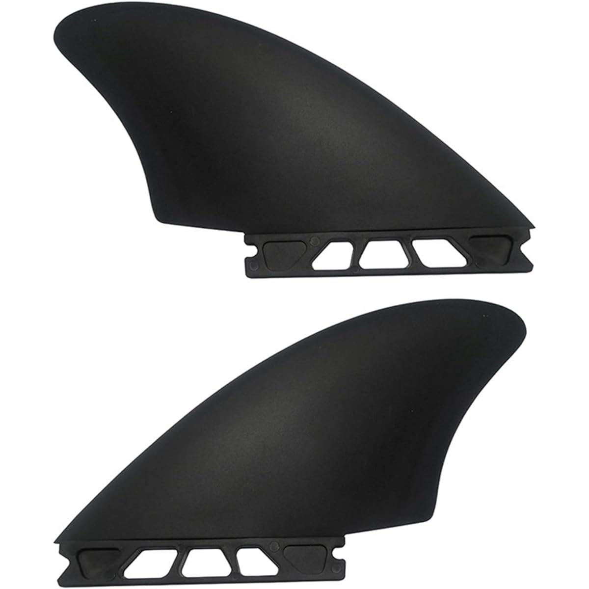 KING BISON surfboard fin FCS 2 FUTURE compatible model compatible set center side UV cut fin black black