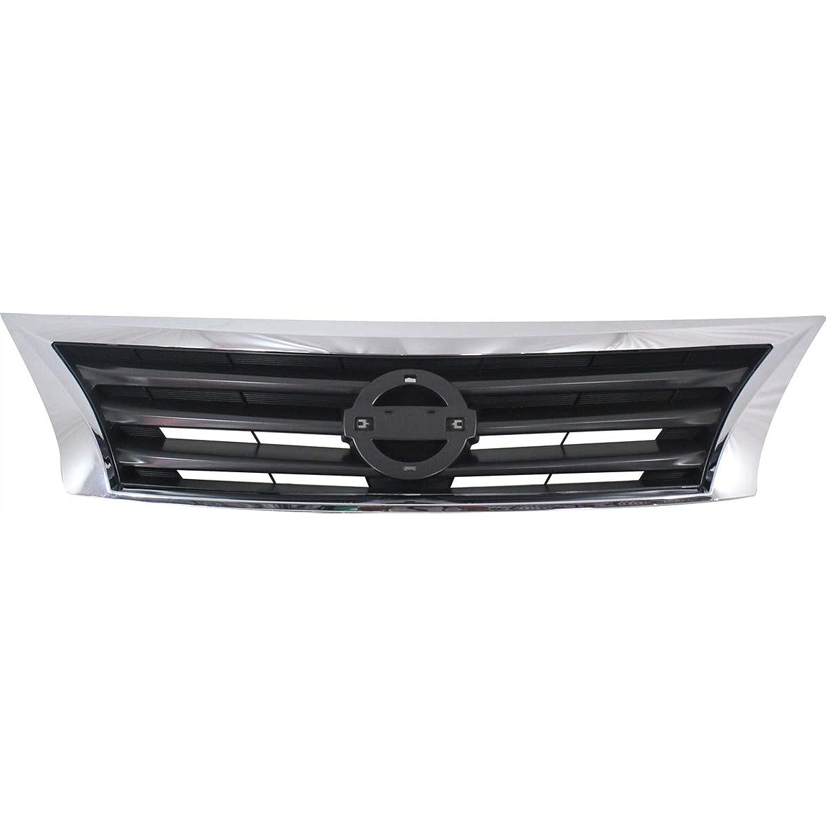 Grillum Sembrit 2013-2015 Nissan Altima Chrome Shell/Black Insert Sedan