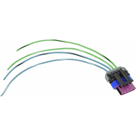 ICT Billet LS IAC Wire Pigtail -Idol Air Control Valva Valve Convertor -LS1 LSX Plug WPIAC30