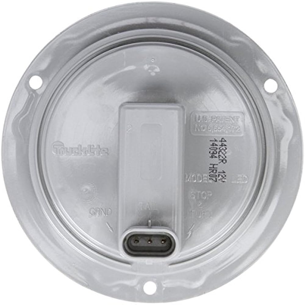 TRUCK-LITE 44322R LED Lamp Super 44 Red Round Stop/Turn/Tail 6 Diode Pattern