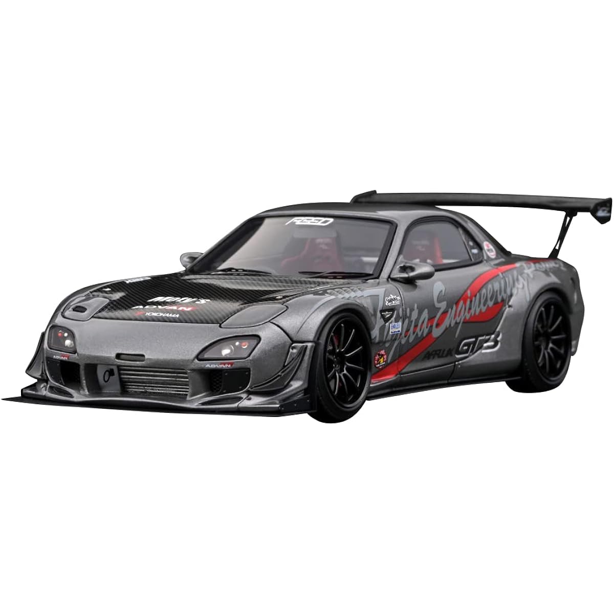 ignition model 1/43 FEED Afflux GT3 (FD3S) Gun Metallic finished product IG3018
