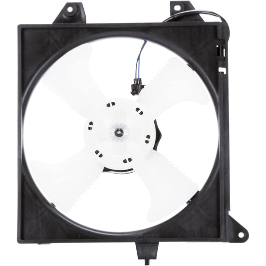 TYC 610510 Mitsubishi Lancer replacement condenser cooling fan assembly