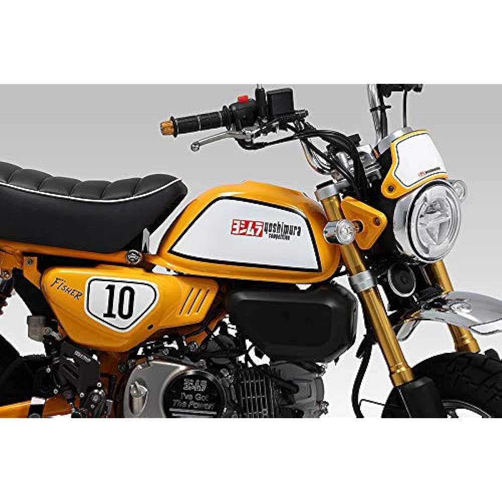 Shimura Right Side Cover Set Monkey 125 (18-20/21) (Blue) YOSHIMURA 516-400B3001