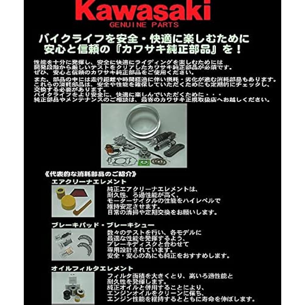 JAPAN 2024 NINJAZX-4RR ZX400 SRFNN OIL OIL ELEMENT + OIL PAN GASKET