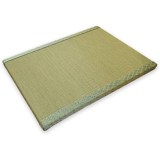 Warakubi Washable Tatami Tatami Bath Tatami Mat Bathroom Mat Slatted (Green, Mini Size (Height 60 x Width 45cm))