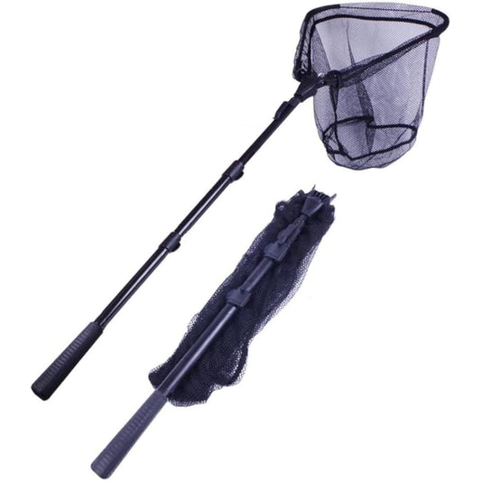 NAOTACK Foldable Landing Net Tamo Net Telescopic Aluminum Alloy Net Compact Ball Net 160cm/230cm