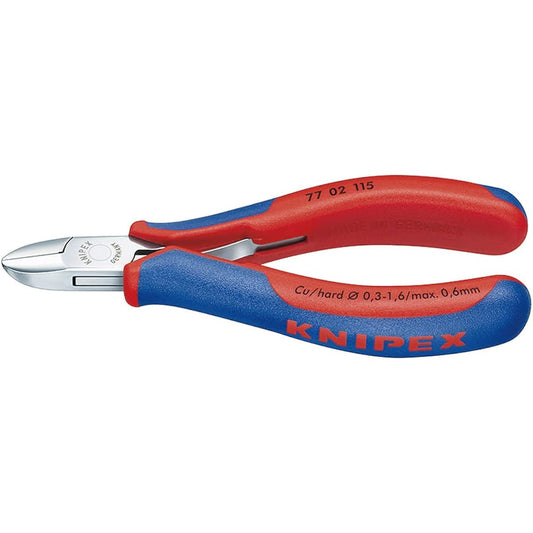 KNIPEX 7702-115 Electronics Nipper (SB)