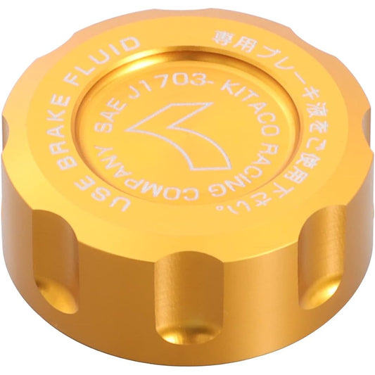 KITACO Master Cylinder Tank Cap φ38 Monkey 125 (JB02/JB03) Ducks 125 (JB04) Gold 500-9010070