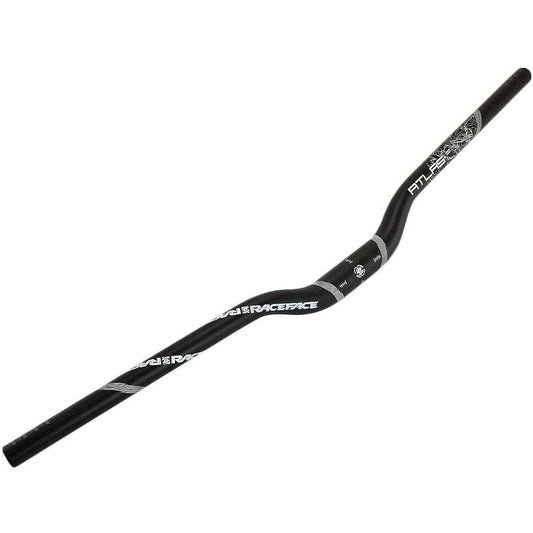 RaceFace Atlas 1.25 Inches Riser 31.8 x 785mm Handlebar 32mm Rise All Mountain Bar, Black, RF1981