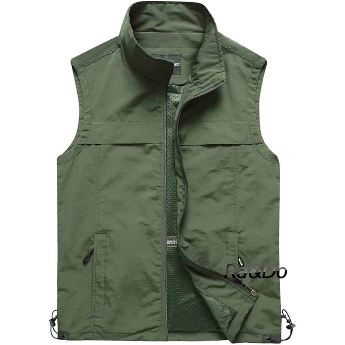 [Ra&Do] Outdoor Vest, Men's Mesh Vest, Photographer's Vest, UV Protection, Water Repellent, Breathable, Fishing Jacket, Fishing, Mountain Climbing, Photography, Travel, Work, Fishing, Multifunctional, Fishing Vest with Pocket, Spring, Summer, Autumn R250