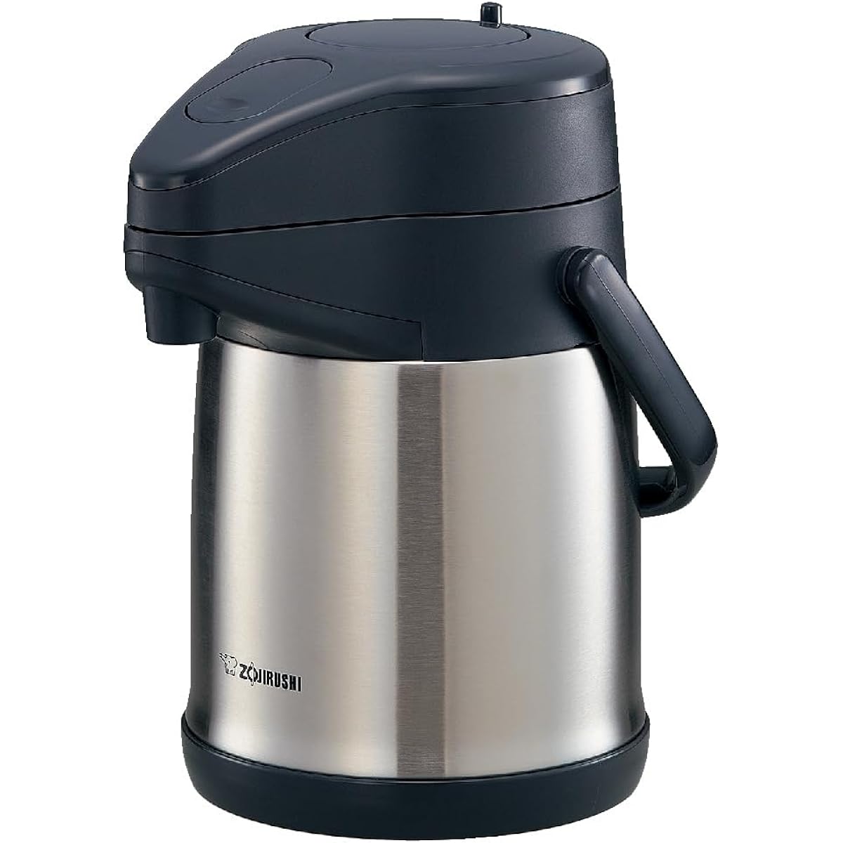 ZOJIRUSHI Stainless Steel Tabletop Air Pot Thermal/Cold Wide Mouth 2.2L Stainless Steel SR-CC22-XA