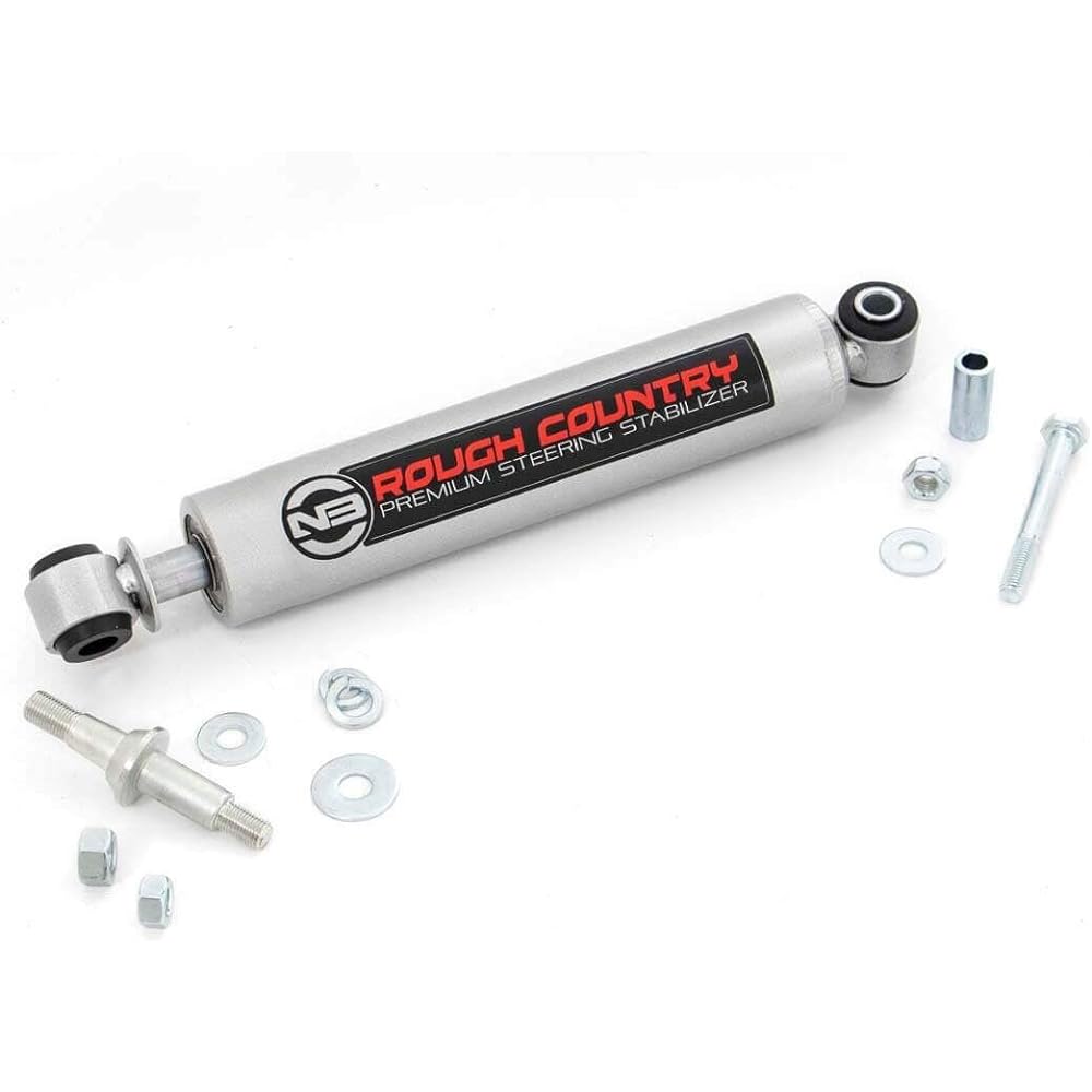 ROUGH COUNTRY N3 Steering Stabilizer JEEP TJ YJ XJ ZJ GM -8731730
