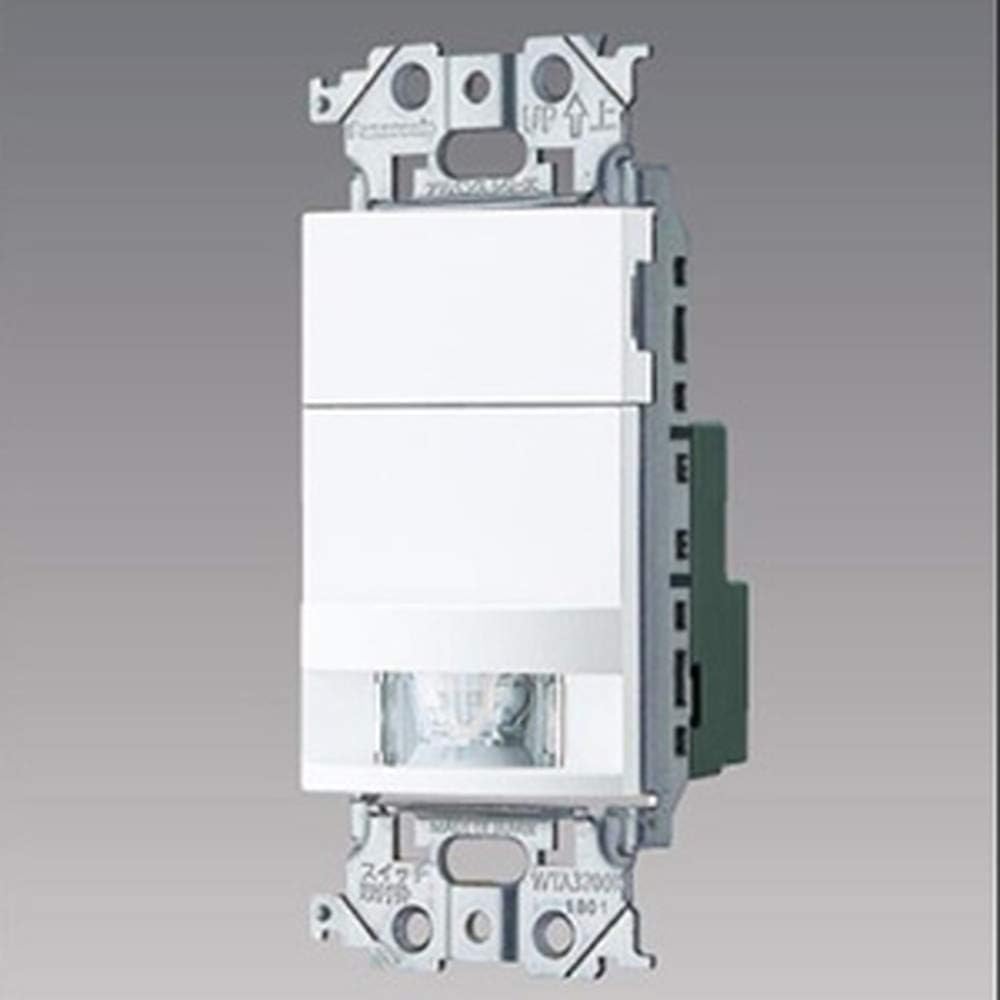 Panasonic WTA19119W Automatic switch with wall-mounted heat ray sensor, slave unit, matte white