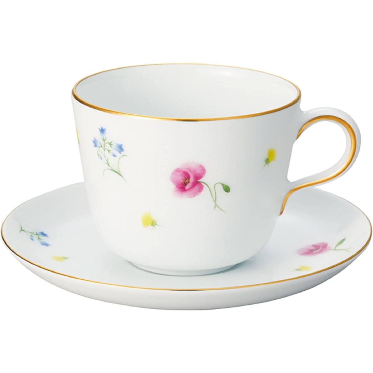 Okura Toen Flower News Morning Cup & Saucer 26c/5181