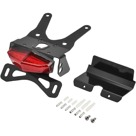 DRC Moto Red Edge Holder Kit Red Lens CRF250L/M -'16 Genuine Turn Signal Compatible D45-18-707